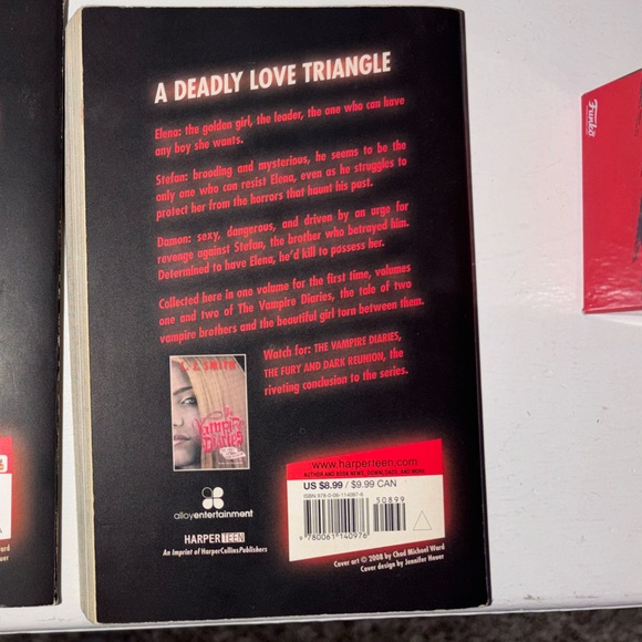 The Vampire Diaries Book Set by L.J. Smith Pre Loved - Picture 9 of 9